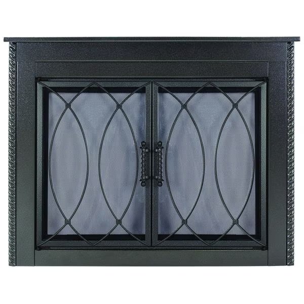 Amhearst Medium Glass door, Fireplace Glass Doors, Mfr#: AM-2101
